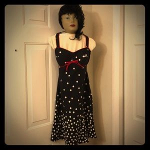 Pinup Polka Dot Dress